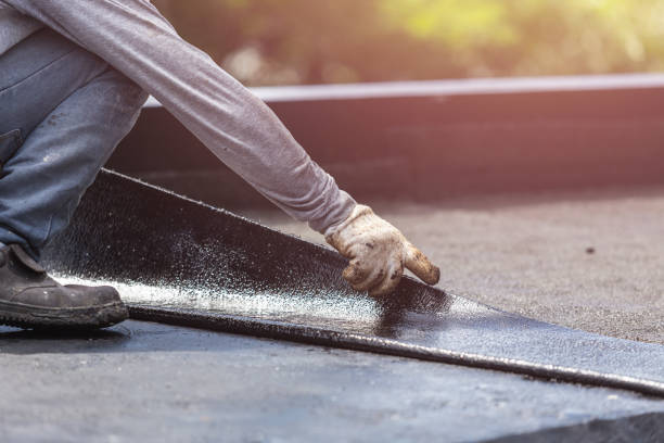 Professional Waterproofing technician working in Bentonville, OH